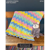 Chevron Stripes Baby Blanket